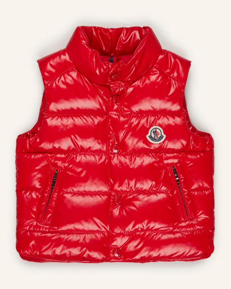 Moncler Daunenweste Bernard rot Rot