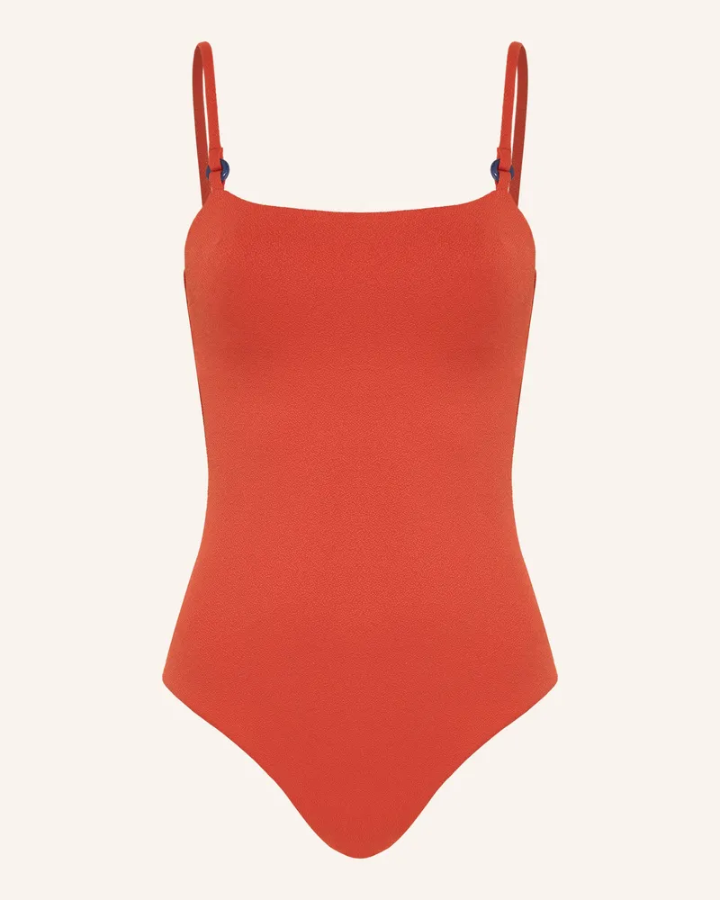 JETS Australia Badeanzug Alessia rot Dunkelorange