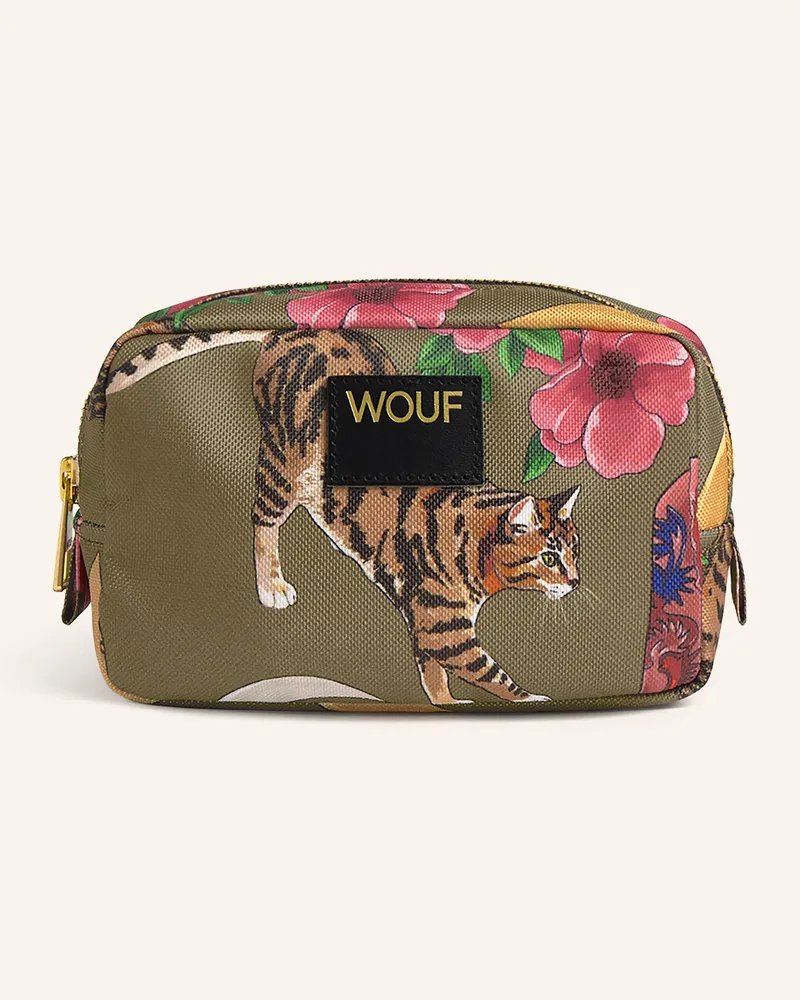 WOUF Kosmetiktasche CIRCUS Oliv