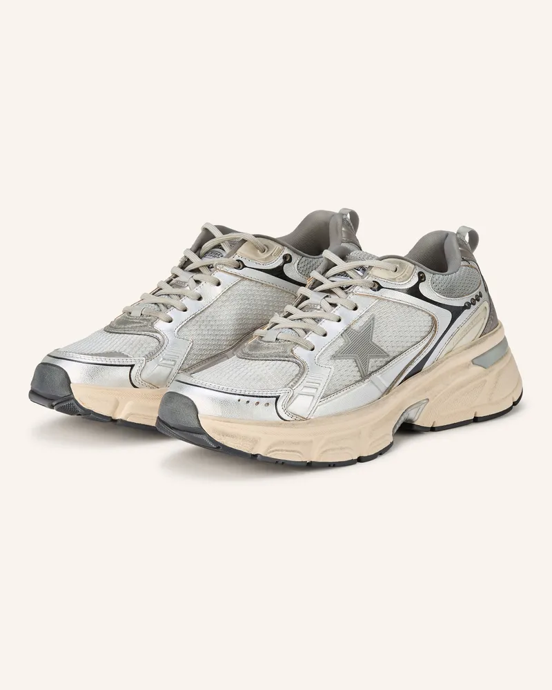 Golden Goose Sneaker LIGHTSTAR Silber