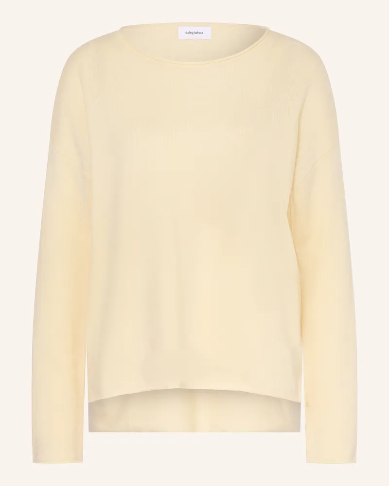 Darling Harbour Cashmere-Pullover Yellow