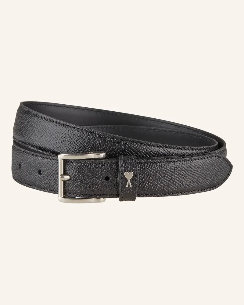 AMI Paris Ledergürtel PARIS PARIS Schwarz