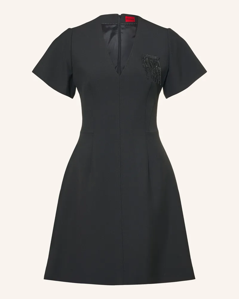 HUGO BOSS Cocktailkleid Kimesa schwarz Schwarz