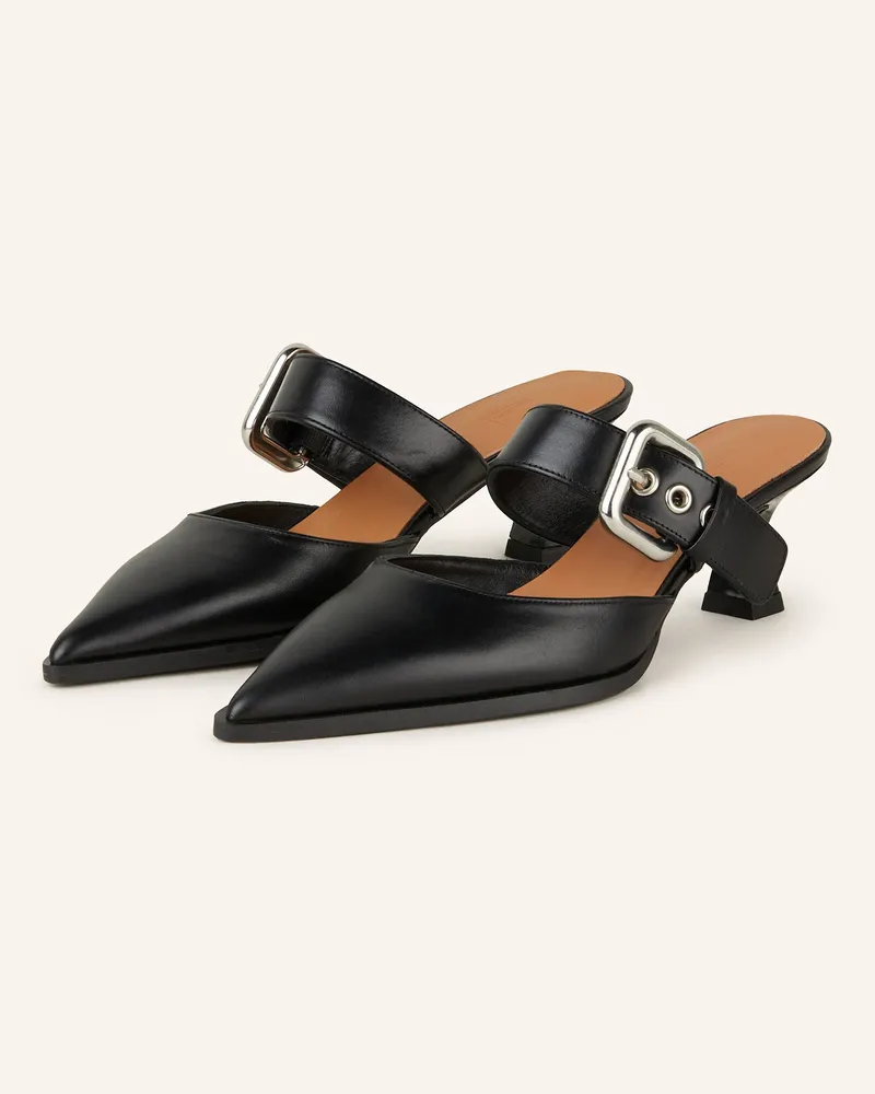 Billi Bi Mules Schwarz