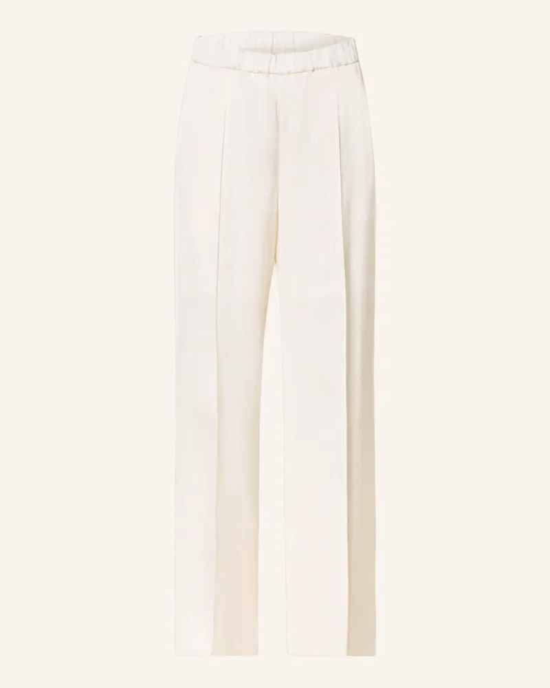 Jil Sander Marlenehose Ecru
