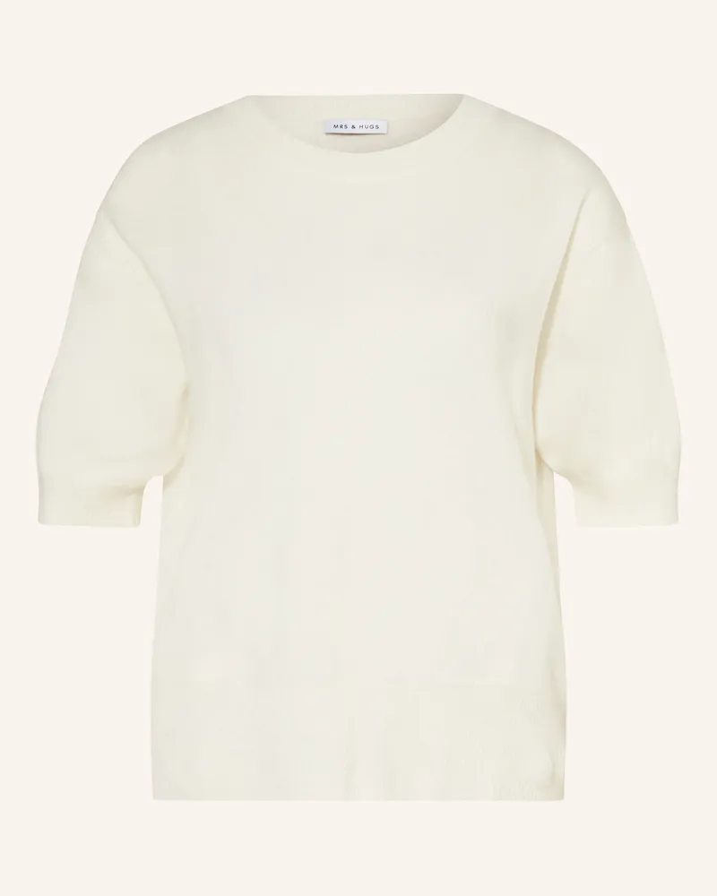 Mrs & HUGS Strickshirt Ecru