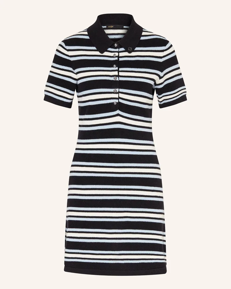 Maje Strickkleid Schwarz