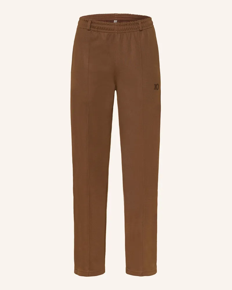 10Days Hose im Jogging-Stil Braun