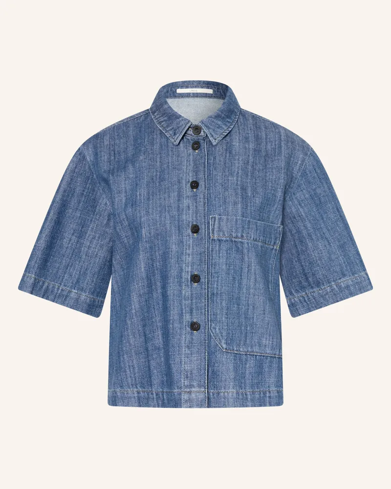 Lanius Jeansbluse Blau