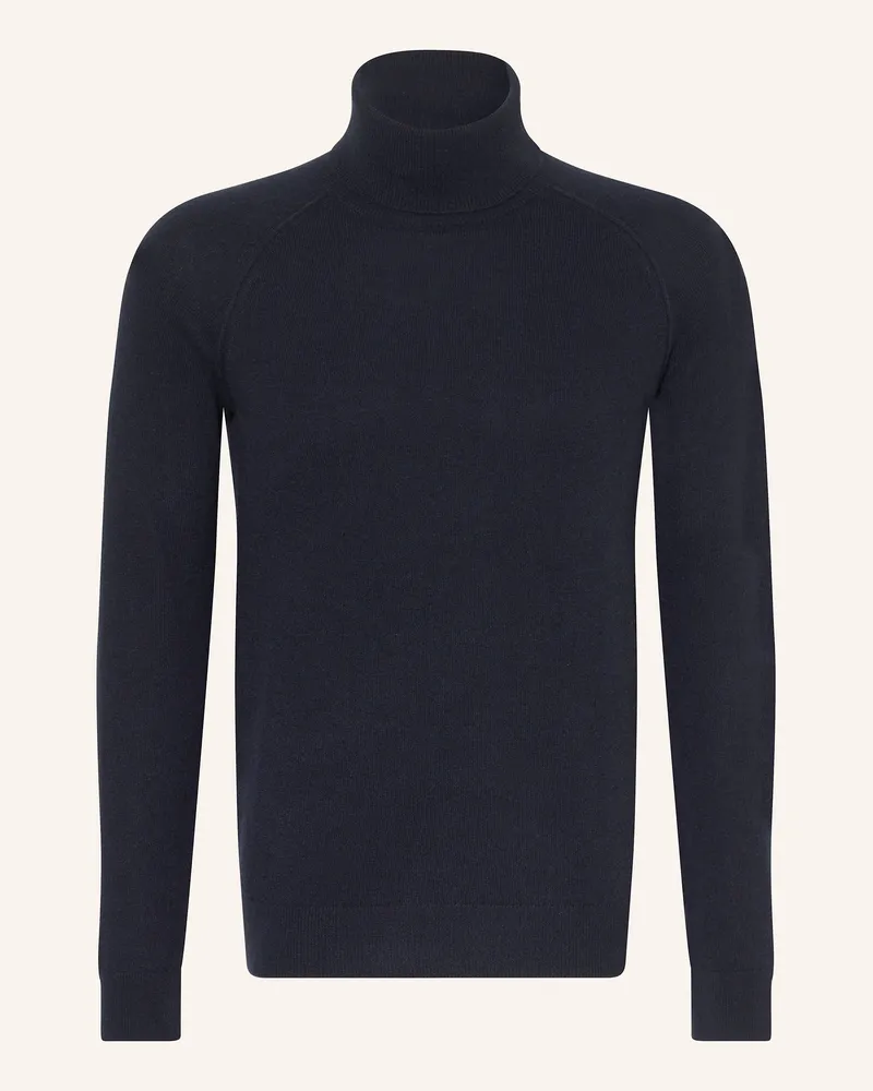 paul Rollkragenpullover Aus Cashmere blau Dunkelblau