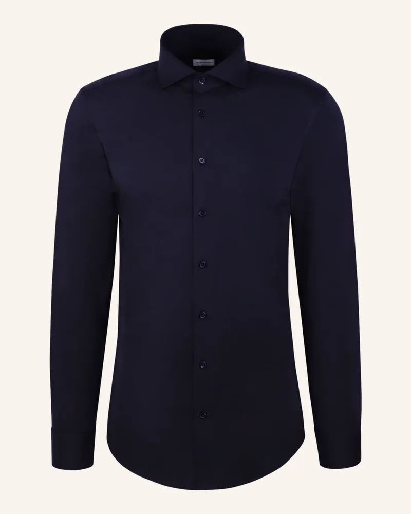 Seidensticker Jerseyhemd Regular Fit Dunkelblau