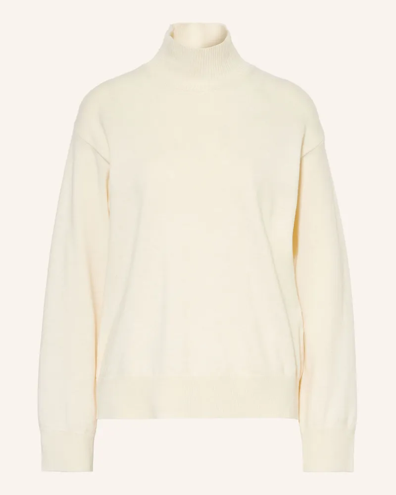 Gant Rollkragenpullover weiss Creme