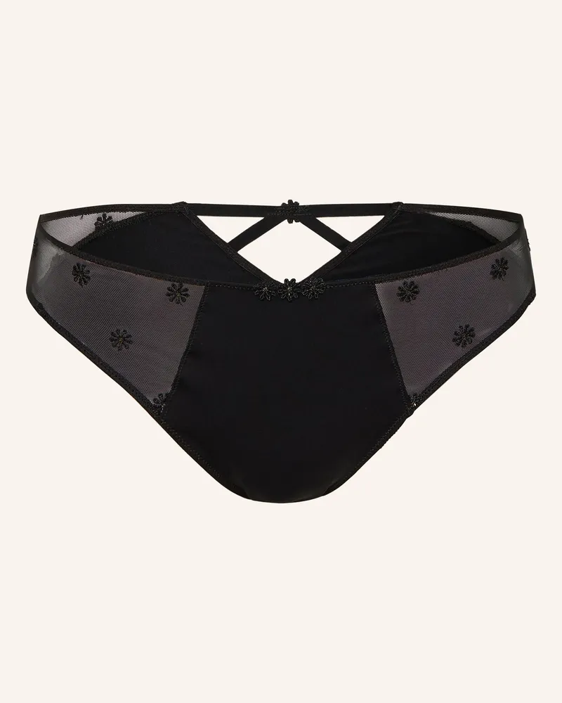 Marie Jo Slip Daisy Mit Glitzergarn schwarz Schwarz