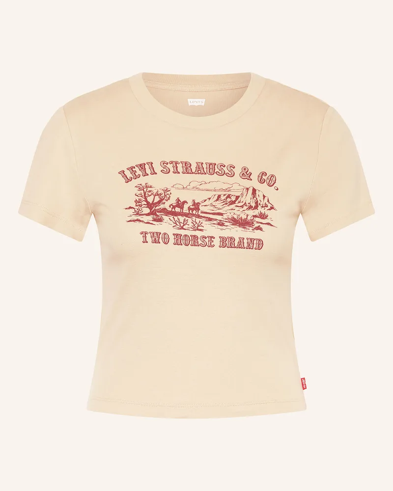 Levi's T-Shirt Dunkelgelb