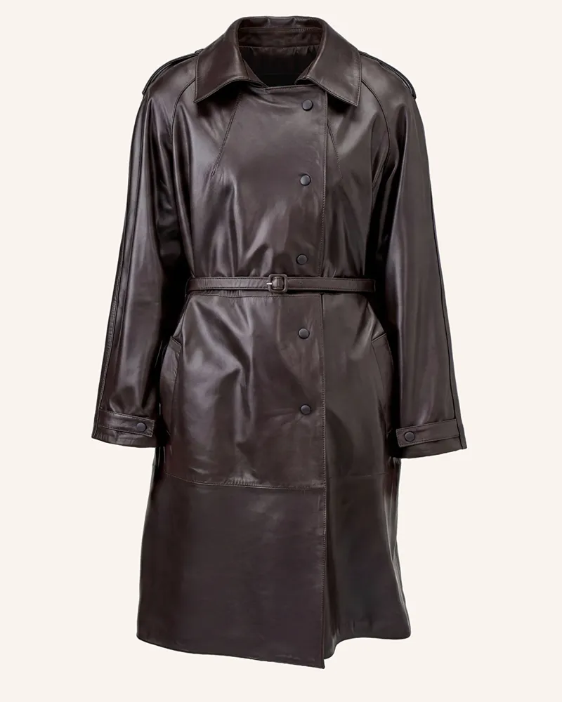 Lottusse Lederjacke Praga braun Braun
