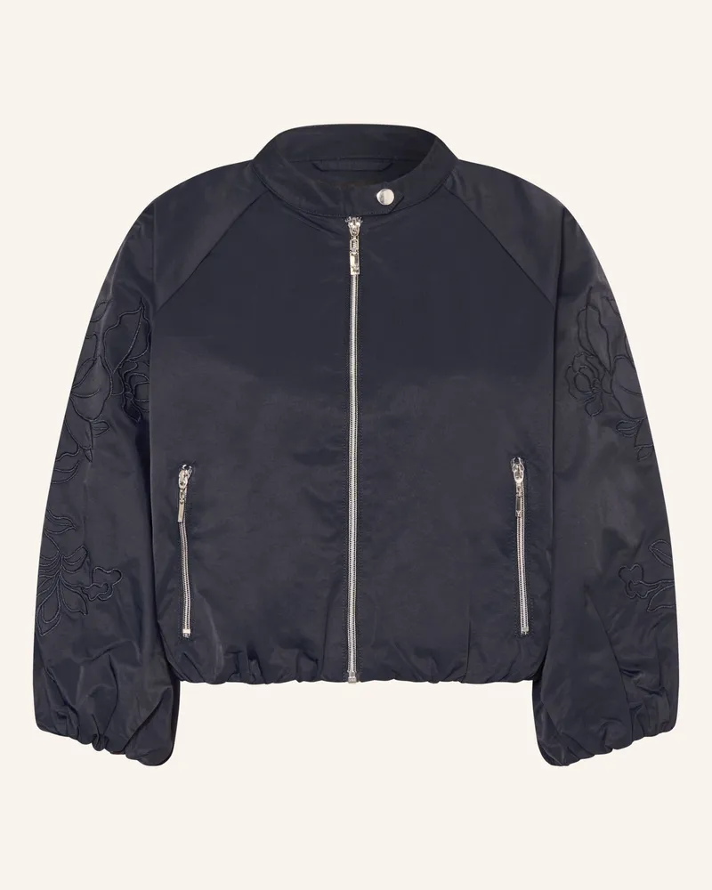 monari Blouson Mit 3/4-Arm blau Dunkelblau