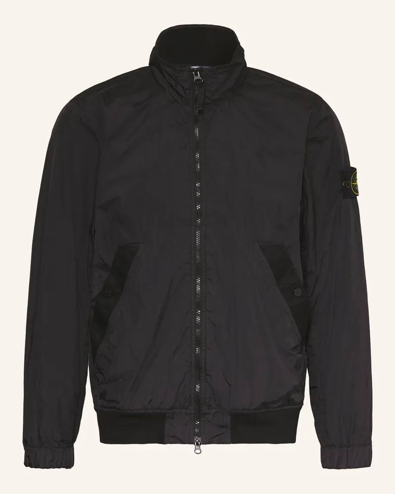 Stone Island Jacke Schwarz