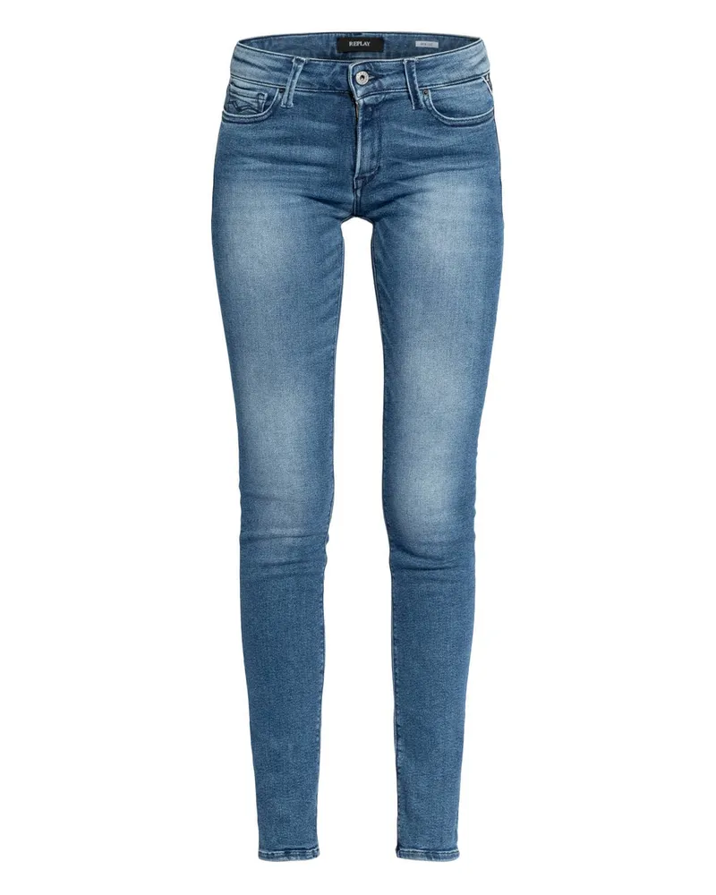 Replay Skinny Jeans NEW LUZ Blau