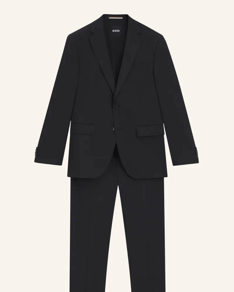 HUGO BOSS Business Anzug H-JECKSON-2PCS-224 Regular Fit Dunkelgrau
