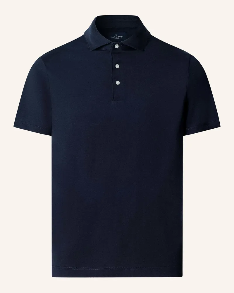 Hackett Poloshirt Pima Cotton Polo blau Dunkelblau