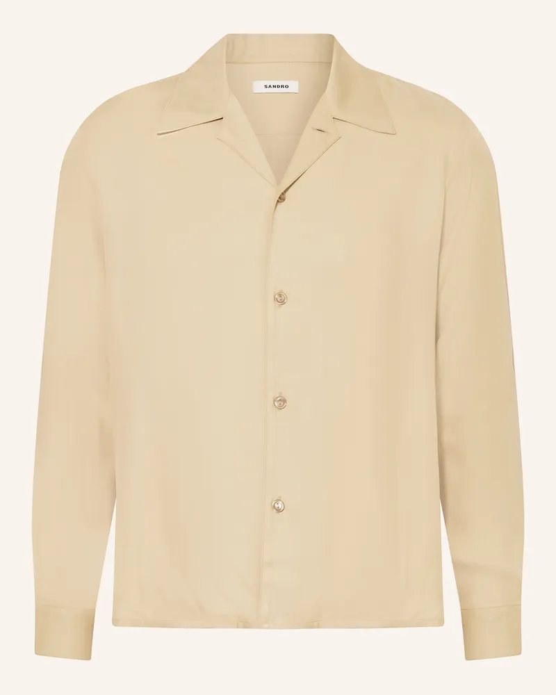 Sandro Resorthemd Slim Fit Beige