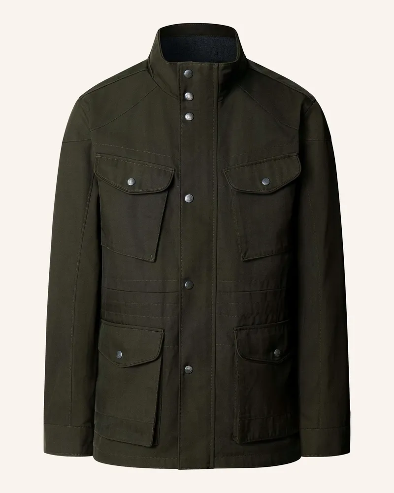 Hackett Regenjacke Velospeed gruen Grün
