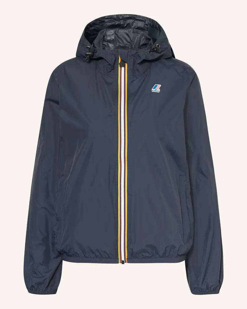K-Way Regenjacke Le Vrai 4.0 Claudette blau Dunkelblau