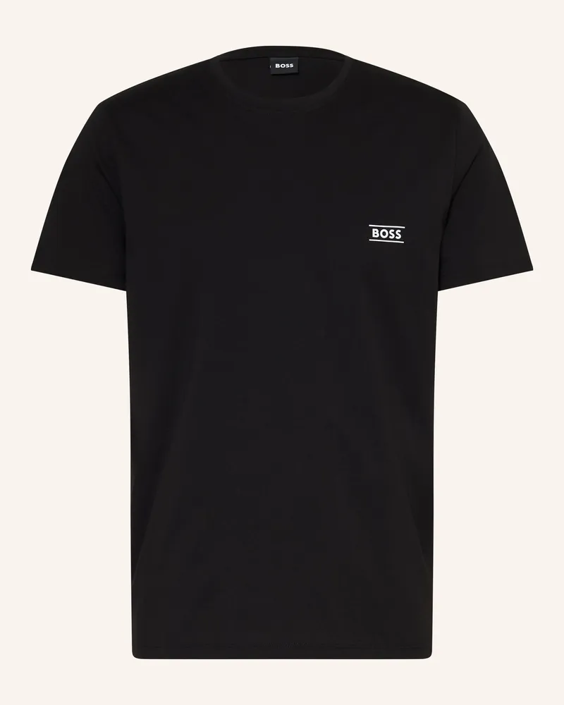 HUGO BOSS T-Shirt schwarz Schwarz