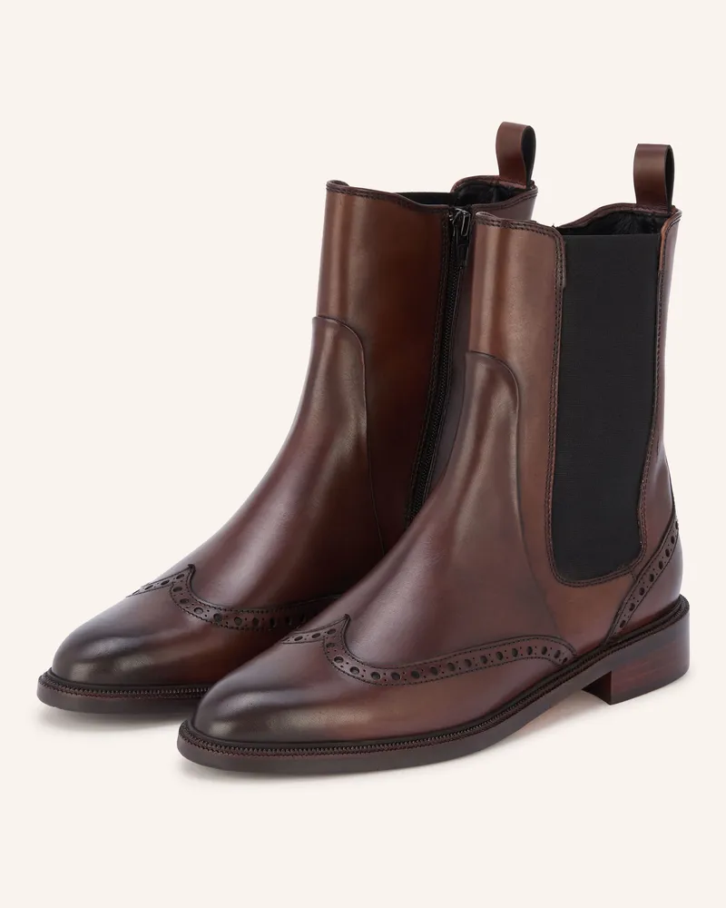 Pertini Chelsea-Boots braun Dunkelbraun