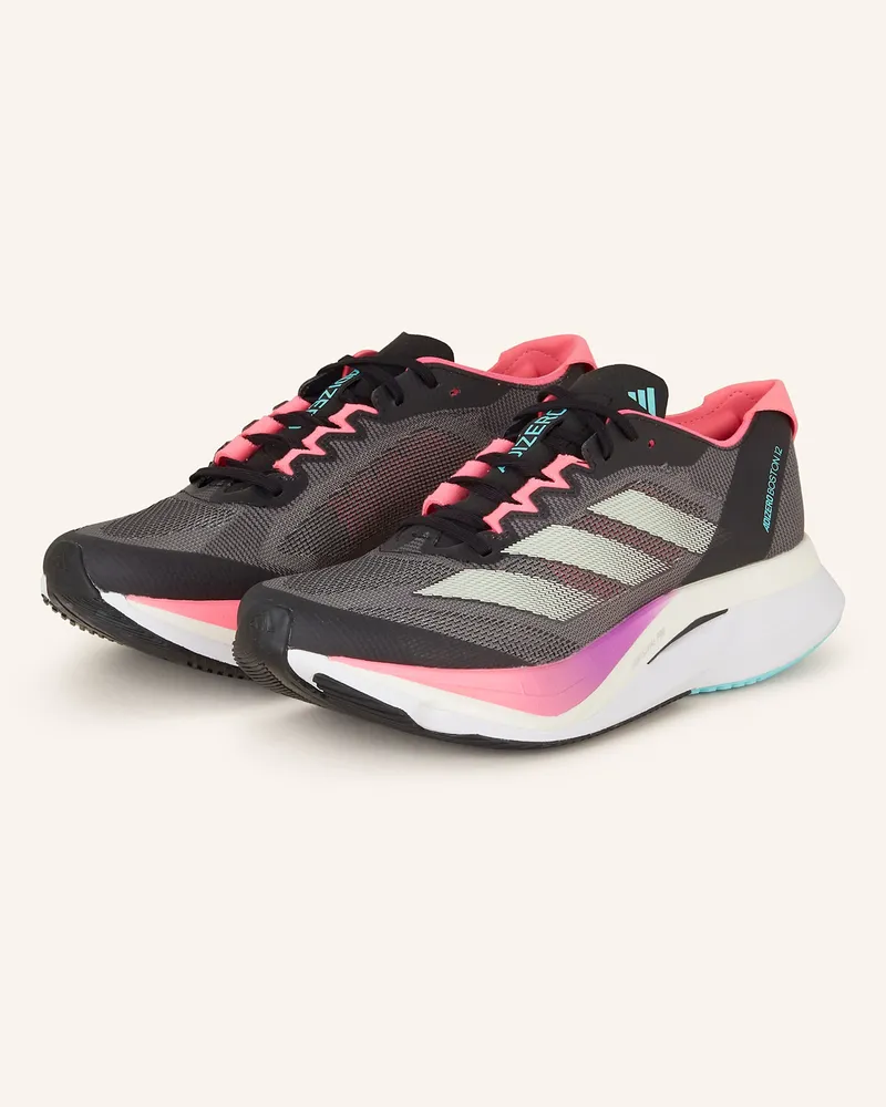 adidas ADIZERO BOSTON 12 LAUFSCHUH Schwarz