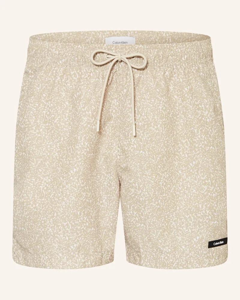 Calvin Klein Badeshorts CK ESSENTIALS Beige