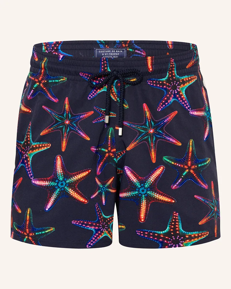 Vilebrequin Badeshorts Moorise blau Dunkelblau