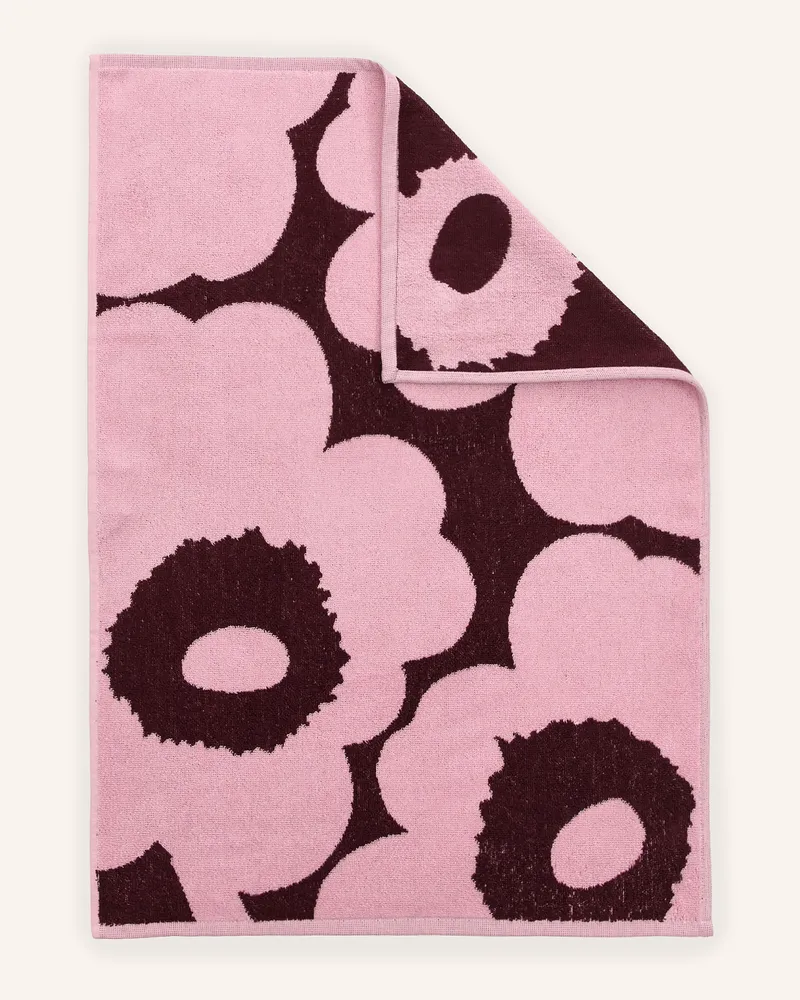 Marimekko Handtuch Unikko lila Dunkellila