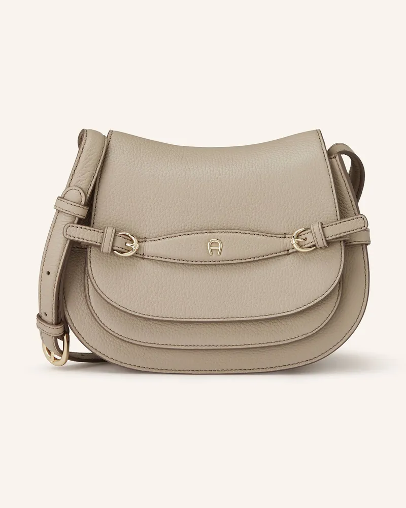 Aigner Umhängetasche CAVALLO SADDLE Creme