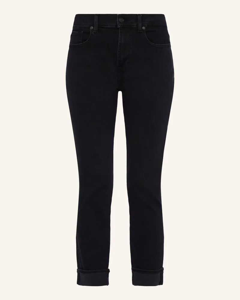 7 for all mankind Jeans RELAXED SKINNY Boyfriend fit Schwarz