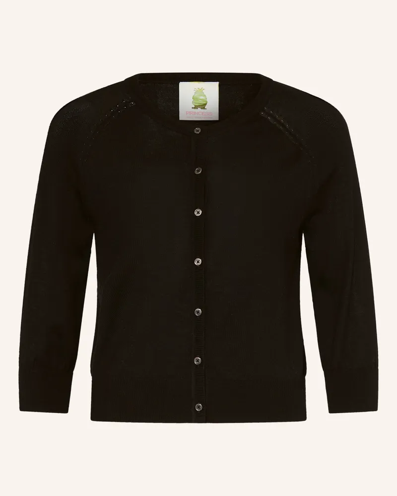 Princess goes Hollywood Strickjacke Mit 3/4-Arm schwarz Schwarz