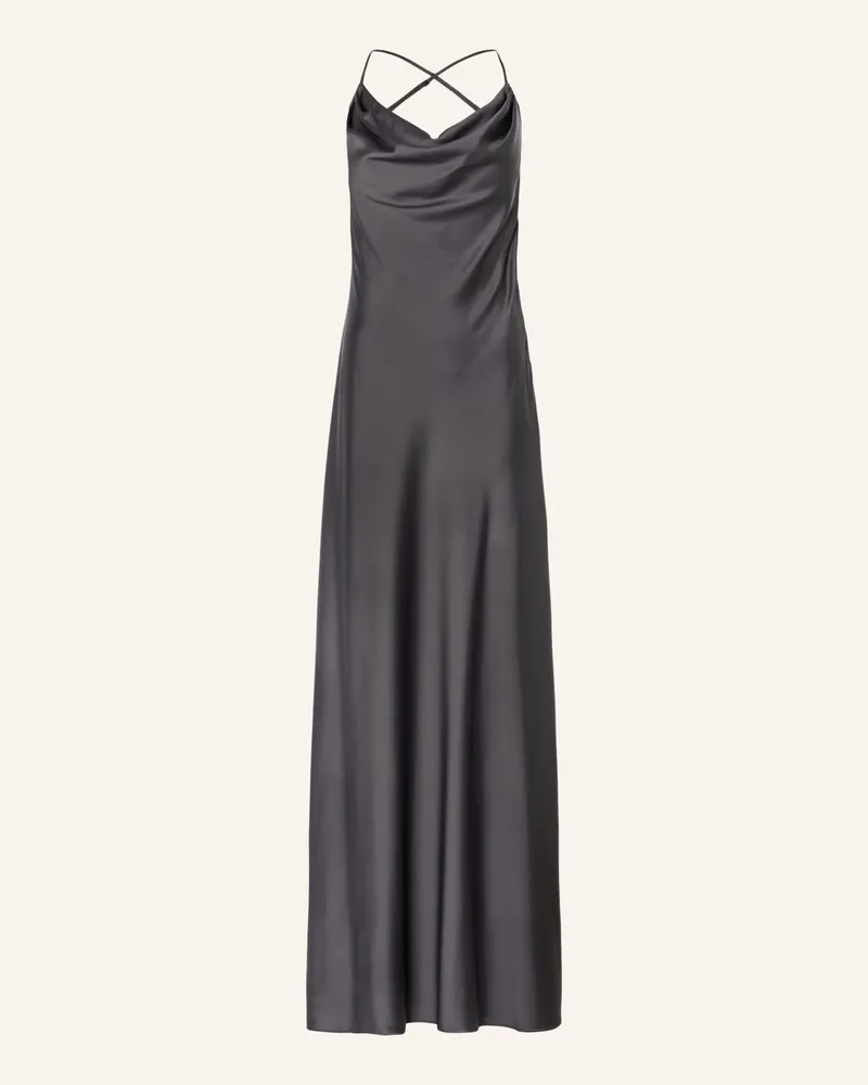 Vera Mont Abendkleid mit Cut-out Grau