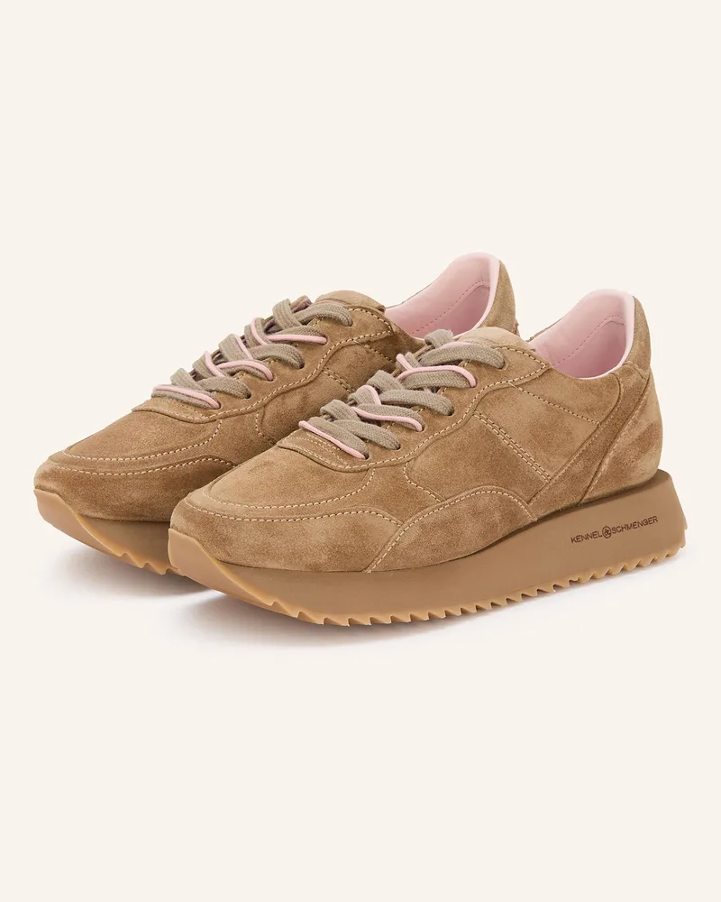 Kennel & Schmenger Sneaker FLASH Braun