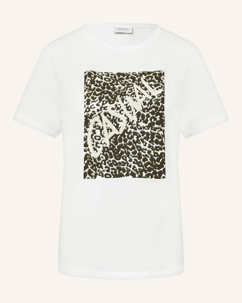 COMMA T-Shirt Weiss