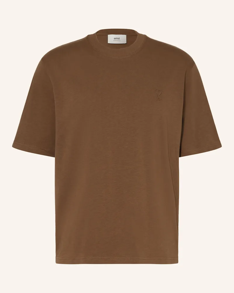 AMI Paris T-Shirt Braun
