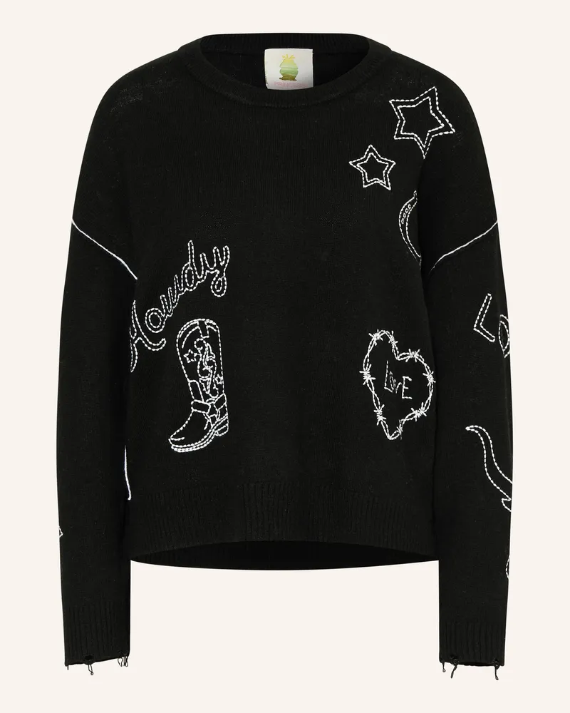 Princess goes Hollywood Pullover schwarz Schwarz