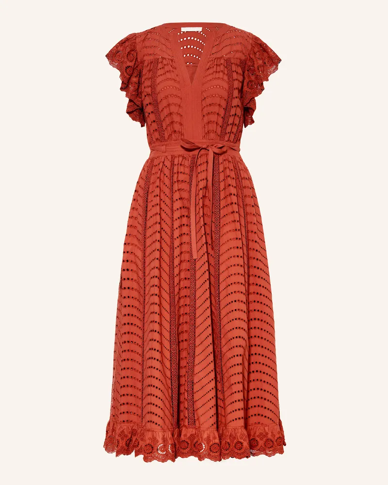 Ulla Johnson Kleid OLGA Rot