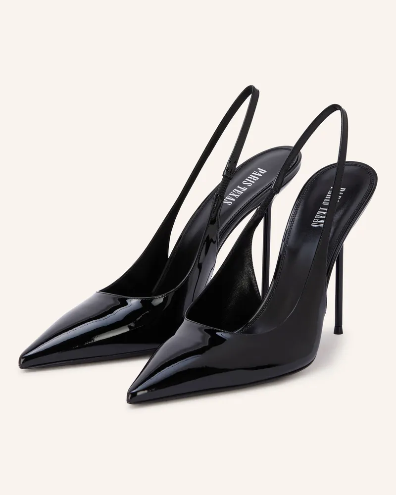 Paris Texas Slingpumps Lidia schwarz Schwarz