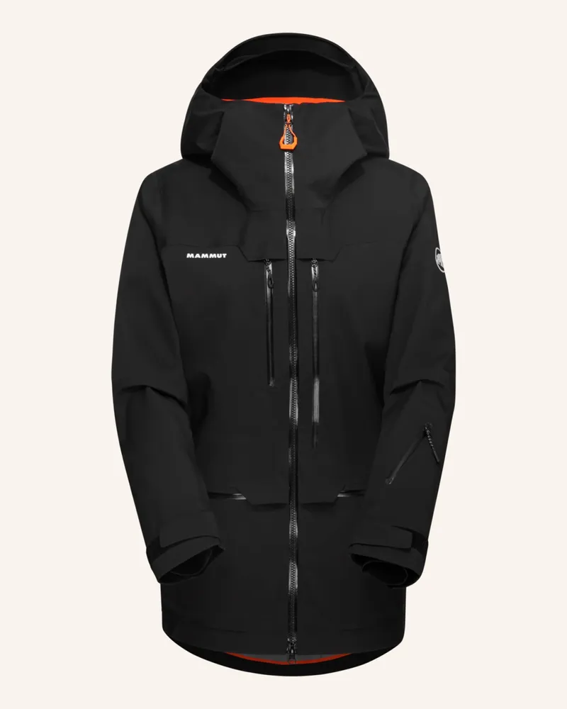 Mammut Hardshell-Skijacke Haldigrat schwarz Schwarz