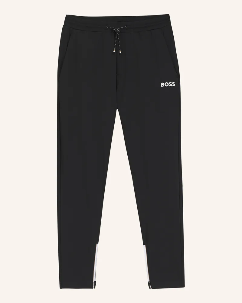 HUGO BOSS Casual Hose Jt_Toc Spin Long Regular Fit schwarz Schwarz