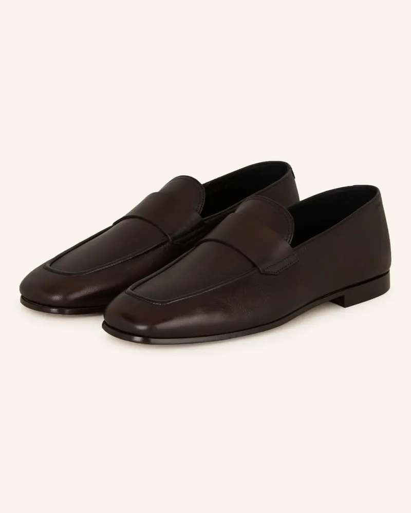 HUGO BOSS Loafer EXOR - DUNKELBRAUN Braun