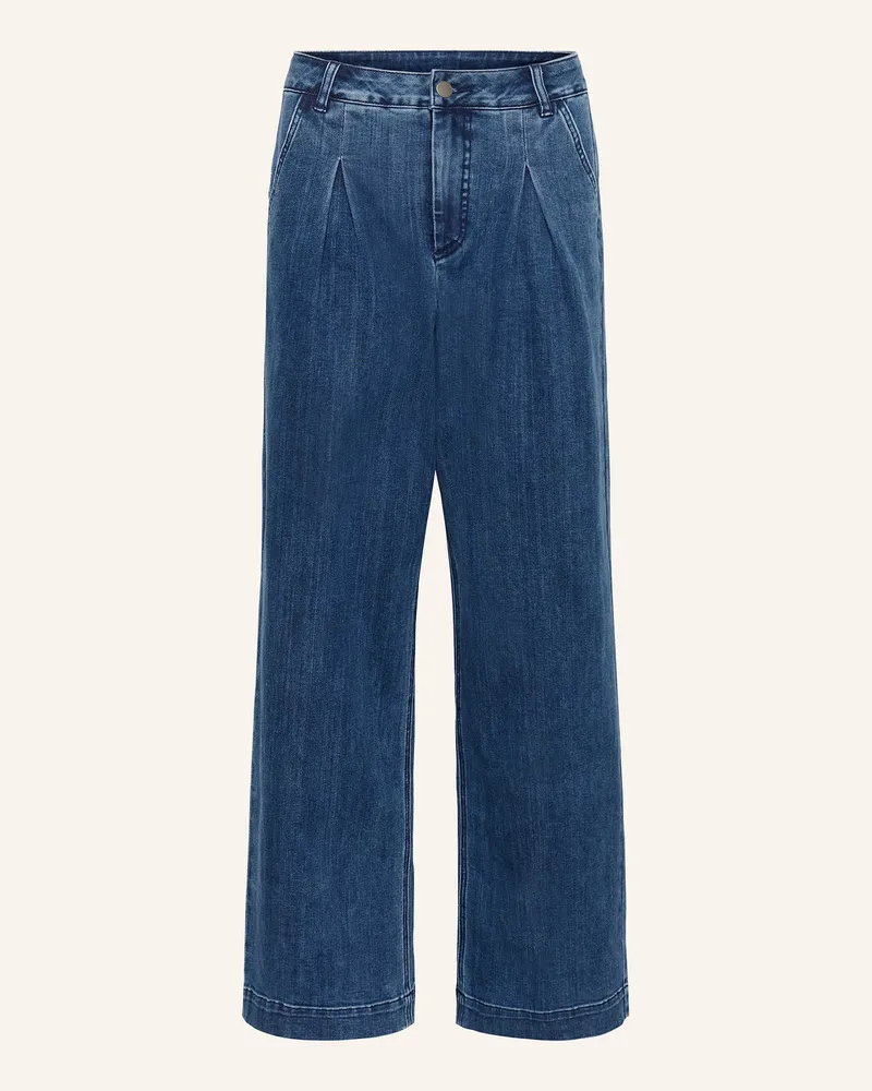 Kaffe Wide Leg Jeans KALEA Blau