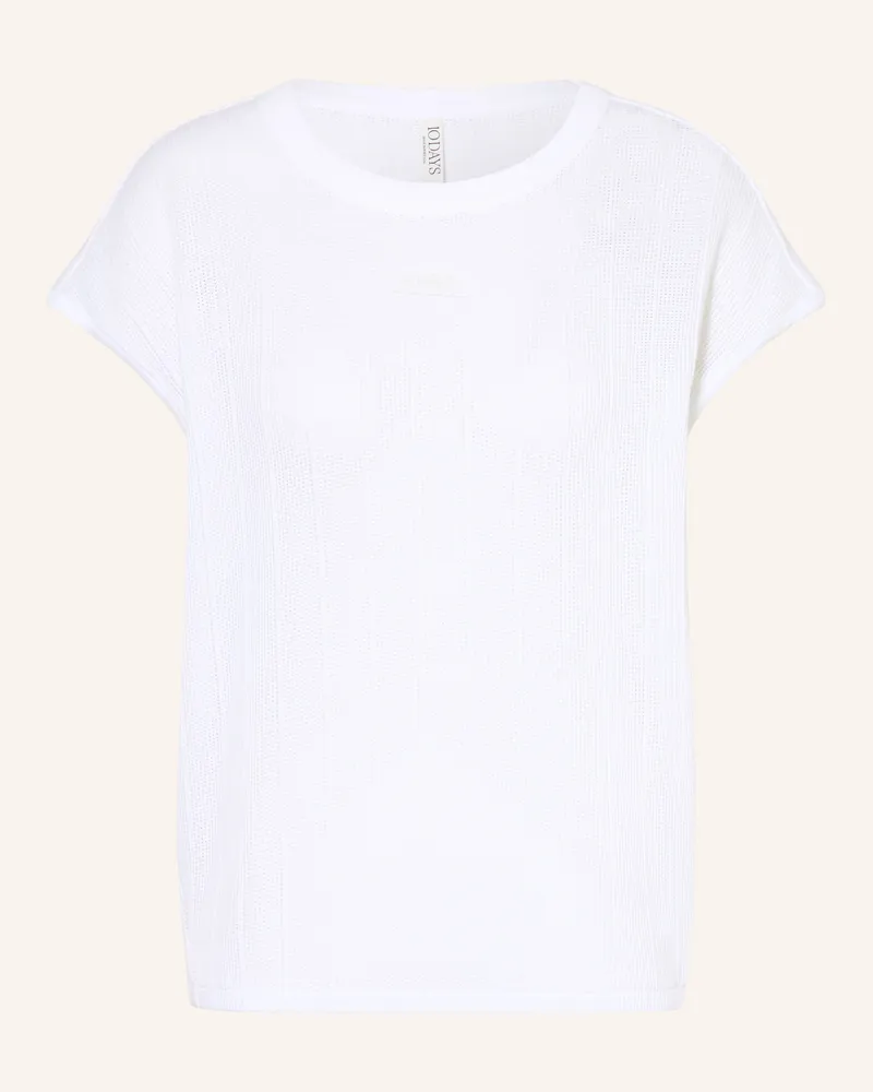 10Days Strickshirt weiss Weiss