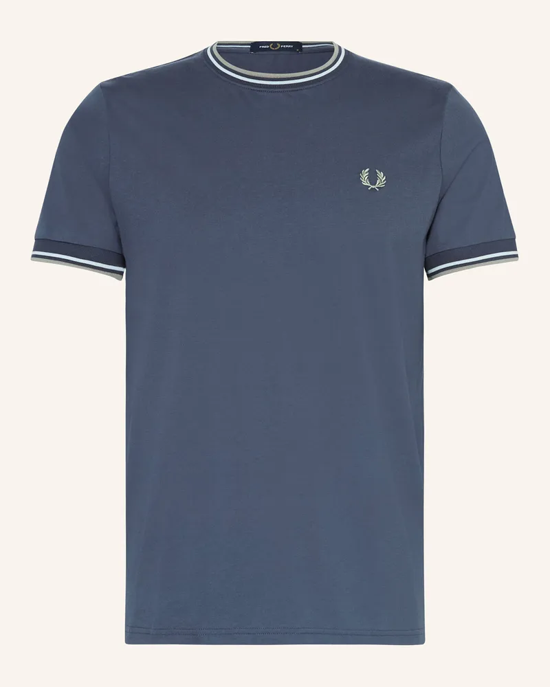 Fred Perry T-Shirt Blau