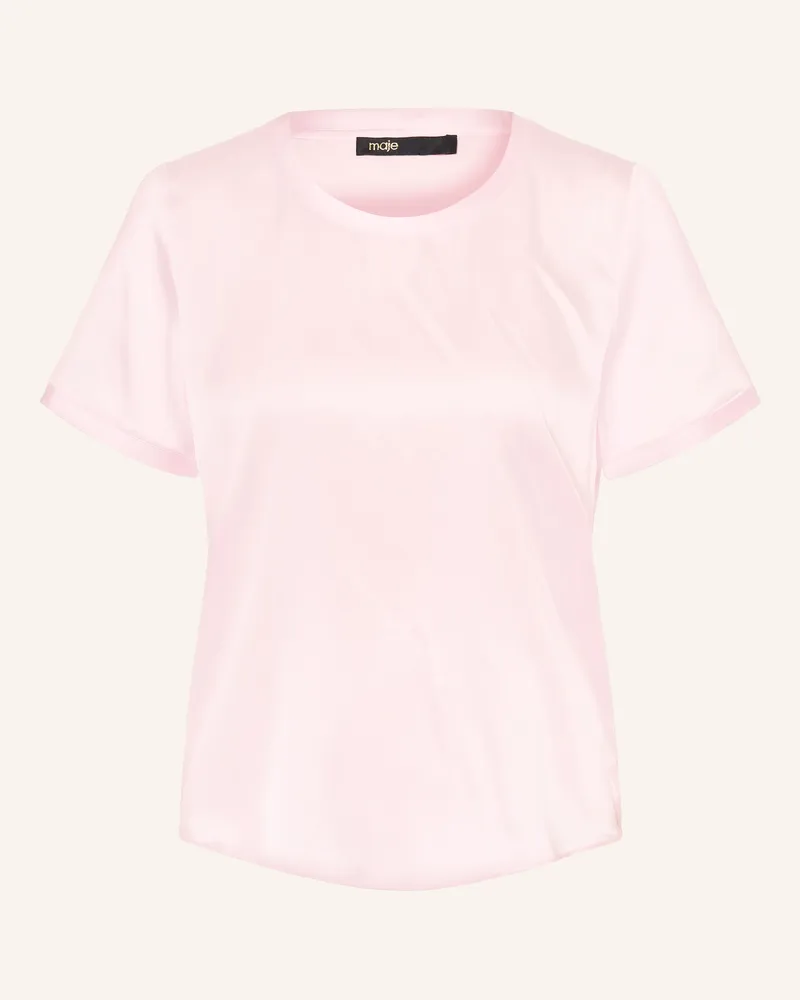 Maje Blusenshirt aus Seide Rosa